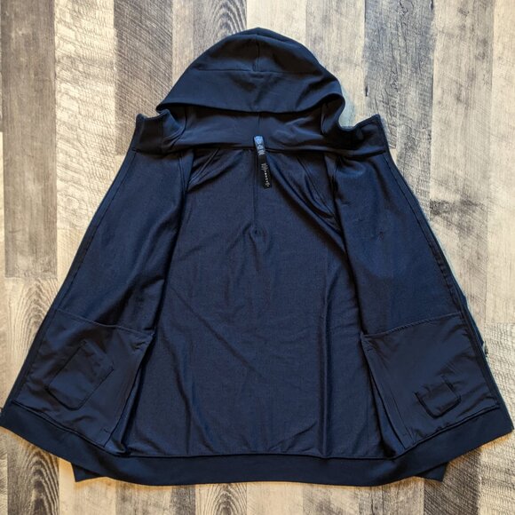 Lululemon City Sweat Full Zip Hoodie Large Black - Picture 3 of 8